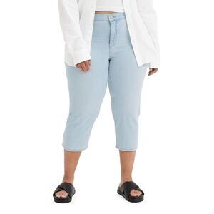 Levi's Plus Size 311 Shaping Capri Jeans 22 W